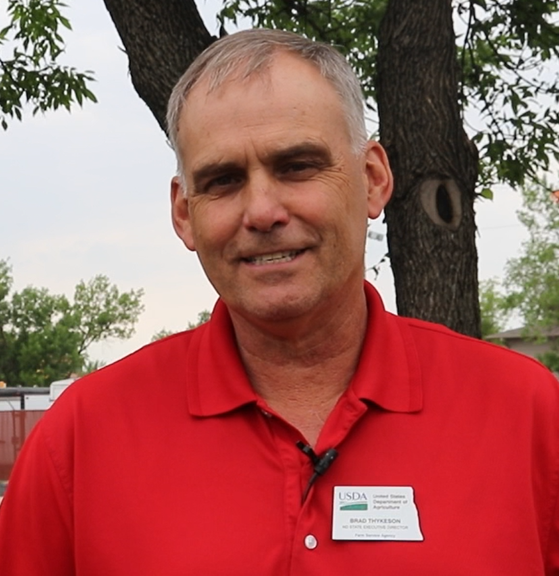 Brad Thykeson is the North Dakota state executive director for Farm Service Agency. (Jenny Schlecht / Agweek)