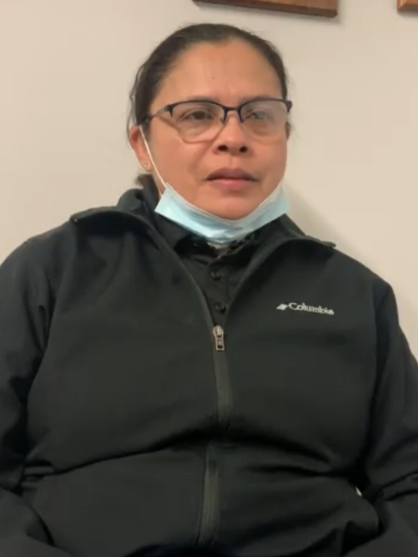 Gloria Espinoza lost her job in April as a janitor in San Francisco.