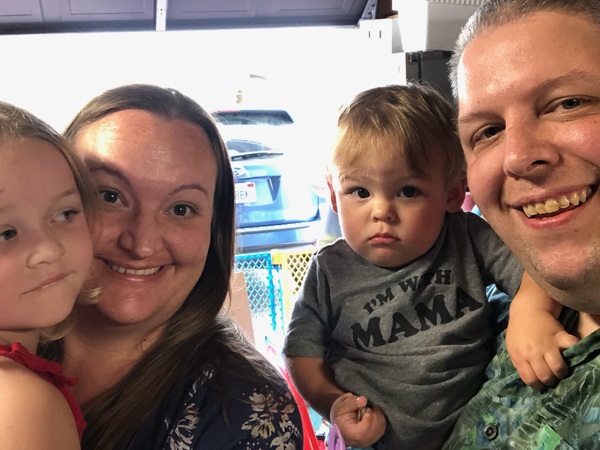 After a long career in restaurants, Jeremy Golembiewski is looking for a job with better hours so he can have more time with his wife, Cecelia, and their children Michaela, 5, and Alexander, 1.