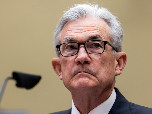 Federal Reserve Chairman Jerome Powell testifies at a House Coronavirus Subcommittee hearing on Capitol Hill in Washington, D.C., on June 22. Talking to reporters last month, Powell mentioned the fall in lumber prices as a sign of hope that some of the price spikes seen during the pandemic would prove transitory.