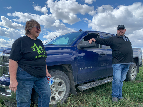 The recent rains were a "godsend" for Gwen Green and her son James, who say they may buy a month of grazing on their family's ranch and prevent them from downsizing their herd.
