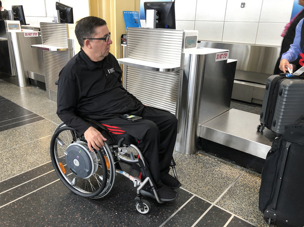 For Charles Brown, the president of Paralyzed Veterans of America, flying can be difficult — and even dangerous. He has had his wheelchair smashed, and once, airline employees lifting him from his wheelchair dropped him. He broke his tailbone and was hospitalized for three months.