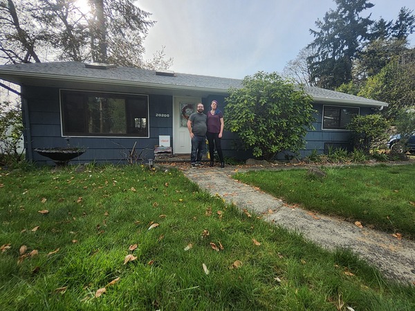 The couple wants to sell the current house and move two hours north, up near the border with Canada. The plan is to work remotely and be able to afford a bigger house that is not near an airport and that has space for home offices.