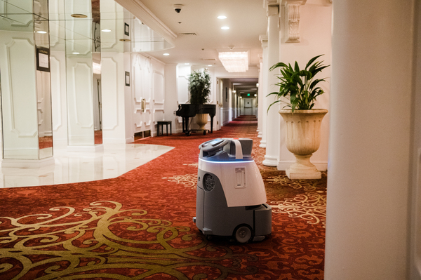 The Garden City Hotel on Long Island invested in two robot vacuums in late 2021. The autonomous vacuums allow the hotel to redeploy staff to other tasks that must be done by hand.