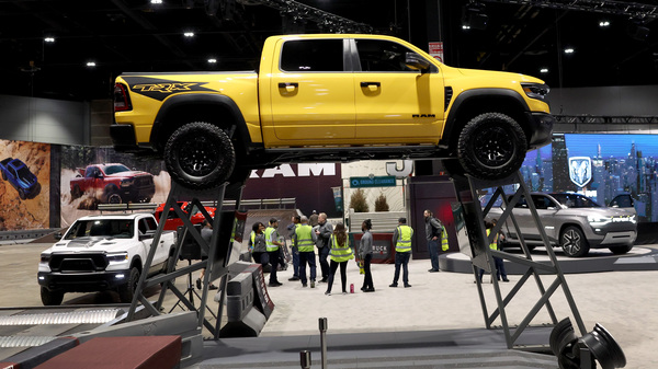 How long can prices stay this high? The Ram TRX, shown at the Chicago Auto Show in February, starts at $86,450.