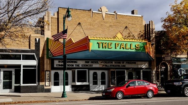 The Falls Theatre in downtown Little Falls