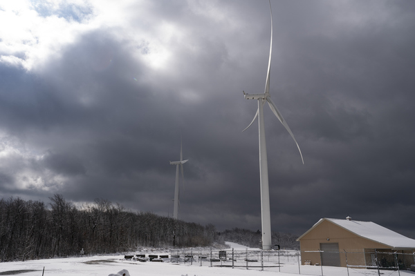 The Pinnacle Wind Farm has just over a handful of full-time staff.