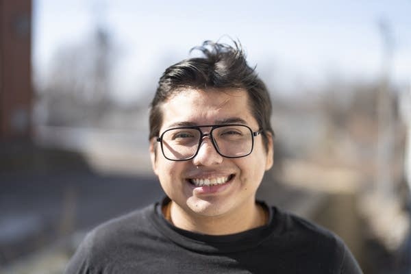 portrait of a man with glasses